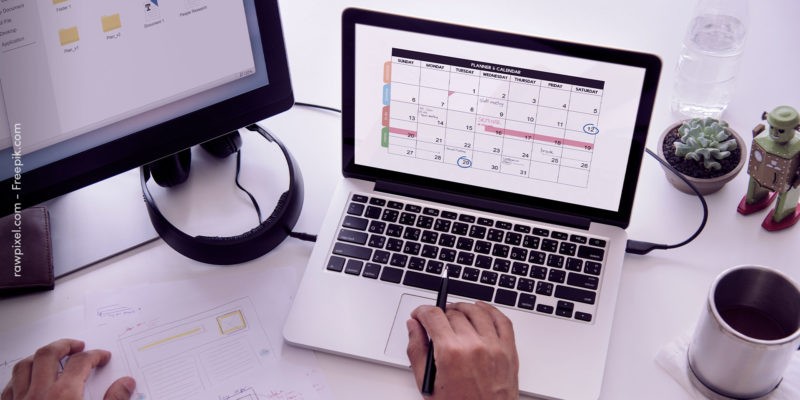 Cómo crear un calendario de publicaciones para redes sociales pre-evento